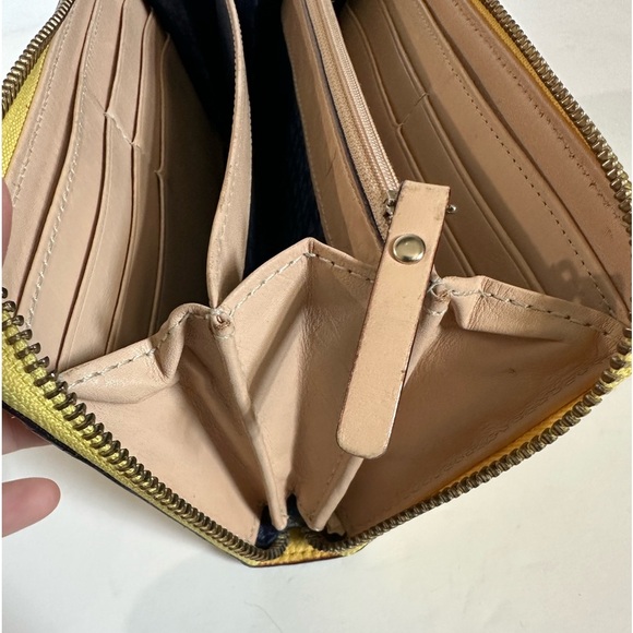 🍋 Kate Spade Wellesley Limoncello Leather Continental Wallet 🍋 - Picture 9 of 16